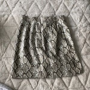 Snake Skin Skirt